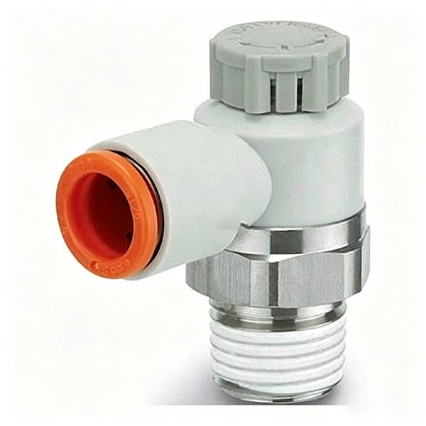 Válvula pneumática de controle de velocidade AS Série AS2201F