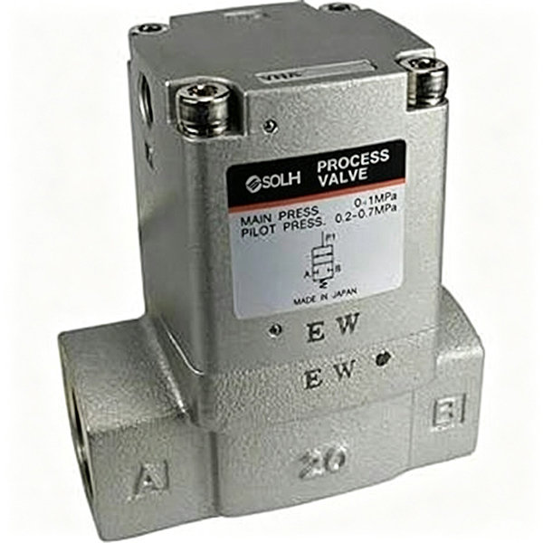 Válvula de controle de fluido de 2/2 vias série VNA201